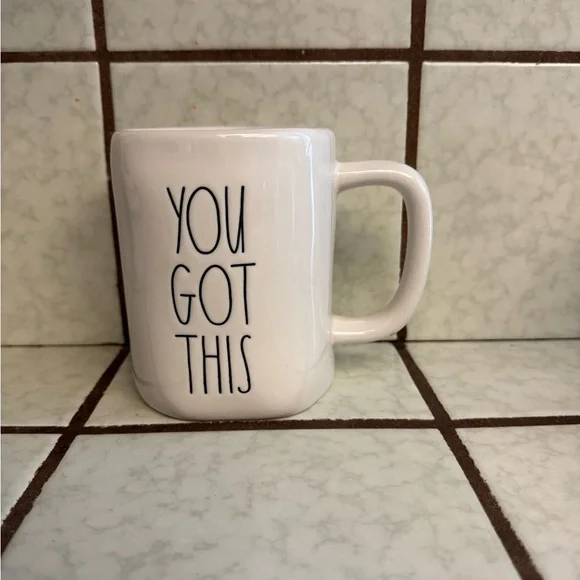 Motivational White Mug - Picture 1 of 1